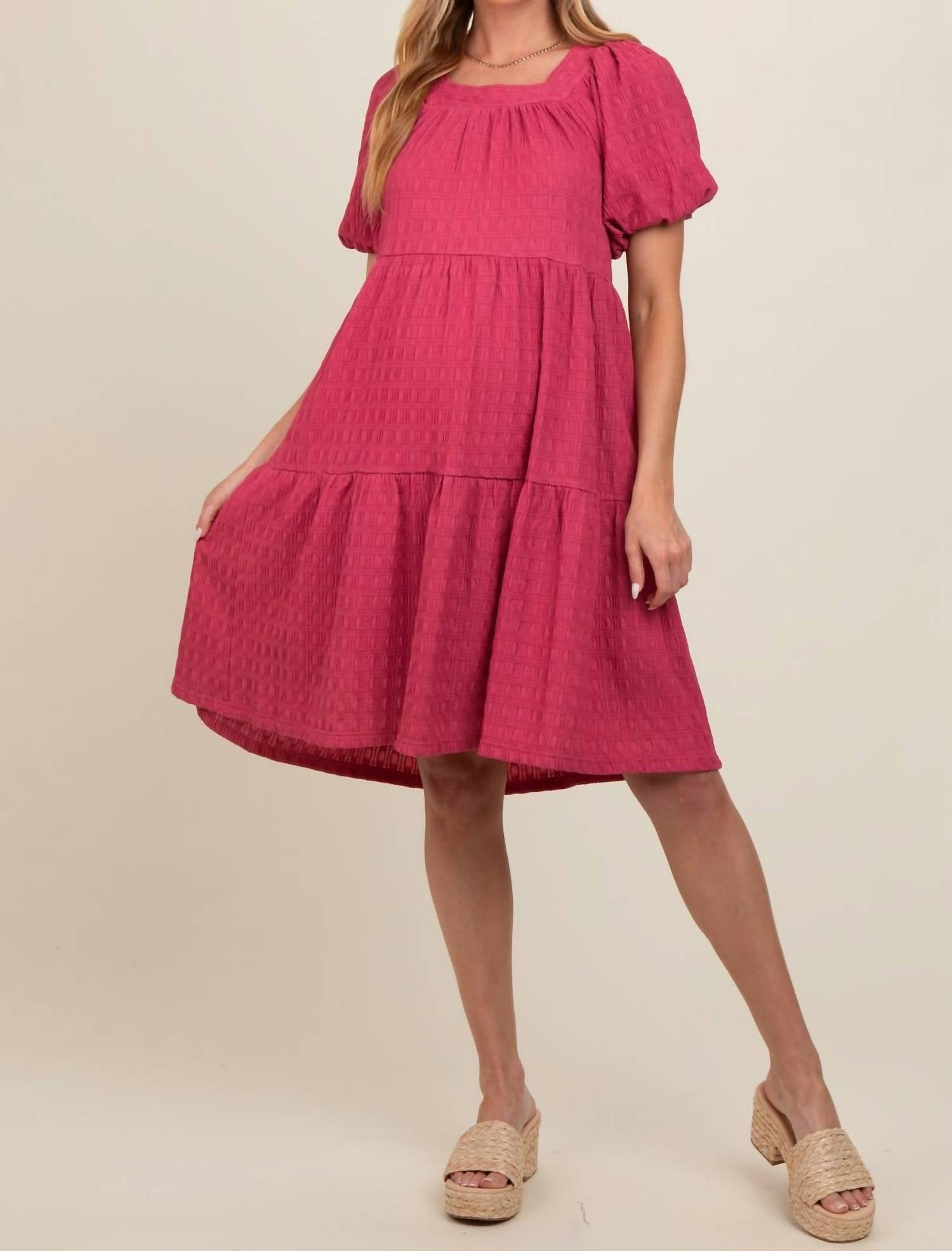 Polagram Maribelle Dress in pink - women's dress