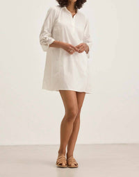 Velvet by Graham & Spencer Missie Dress in off white - women's dress - view 4