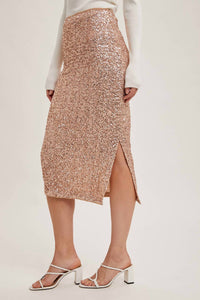 Bluivy - Sequin Midi Skirt