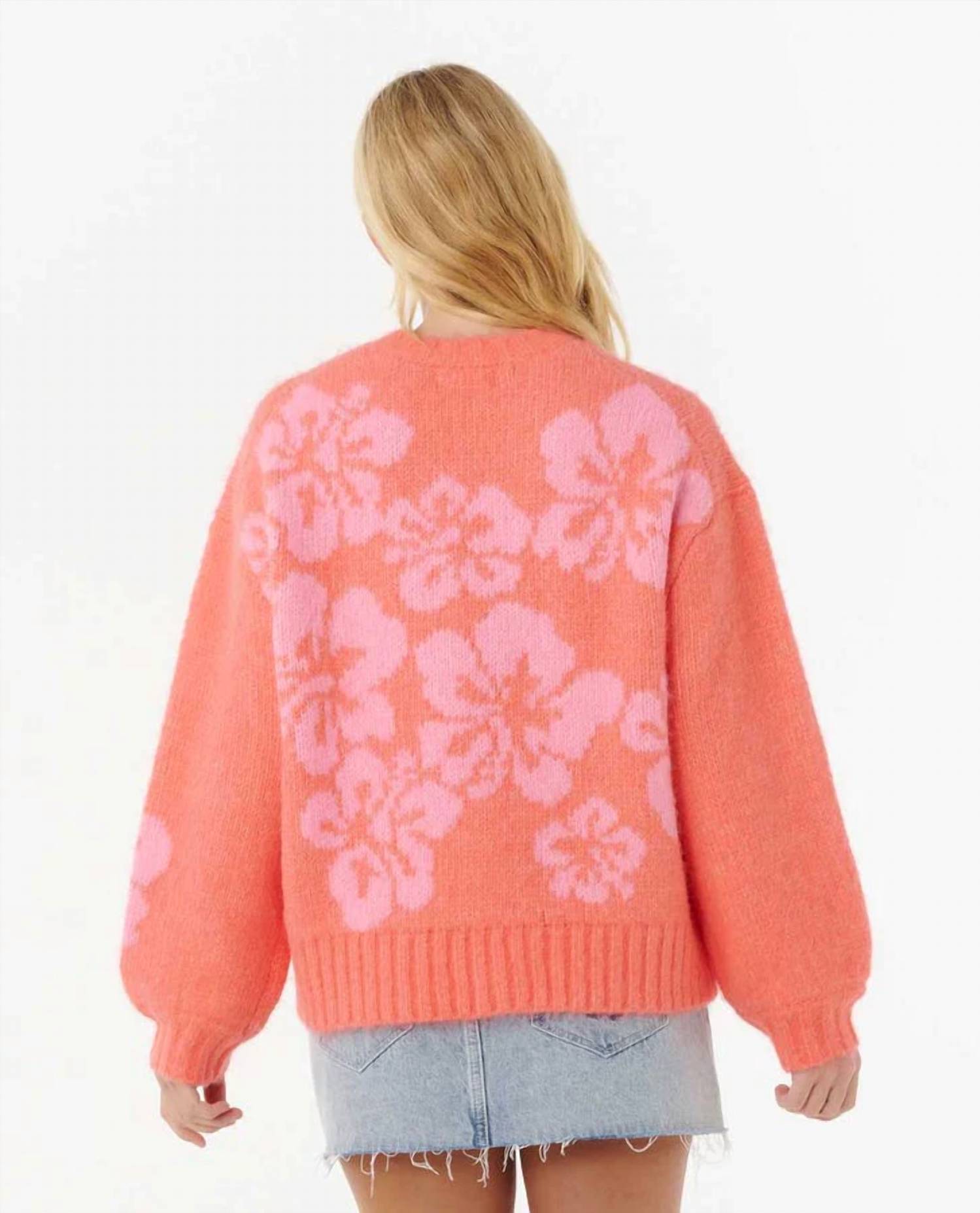 Rip Curl - Hibiscus Heat Jacquard Crew Sweater