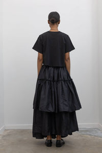 Collective - Asymmetrical Tiered Ruffle Skirt