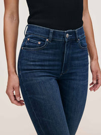 DL1961 - Women's Bridget High-rise Intasculpt 31.5" Boot Jeans in sea front - women's jeans - view 5
