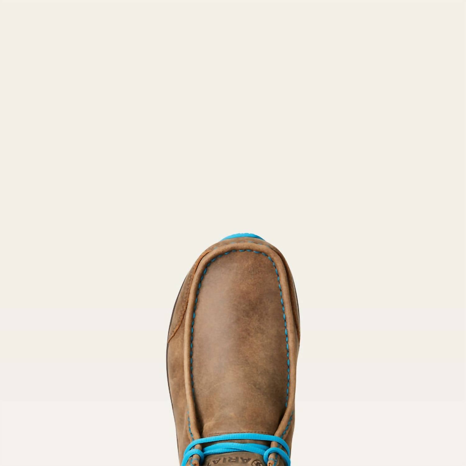 ARIAT Men's Spitfire Shoe in brown bomber blue - men's boots - alternate view