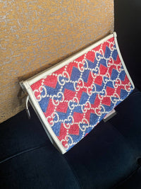 Gucci - Women's Beautiful Geometric Monogram Pattern Clutch Bag