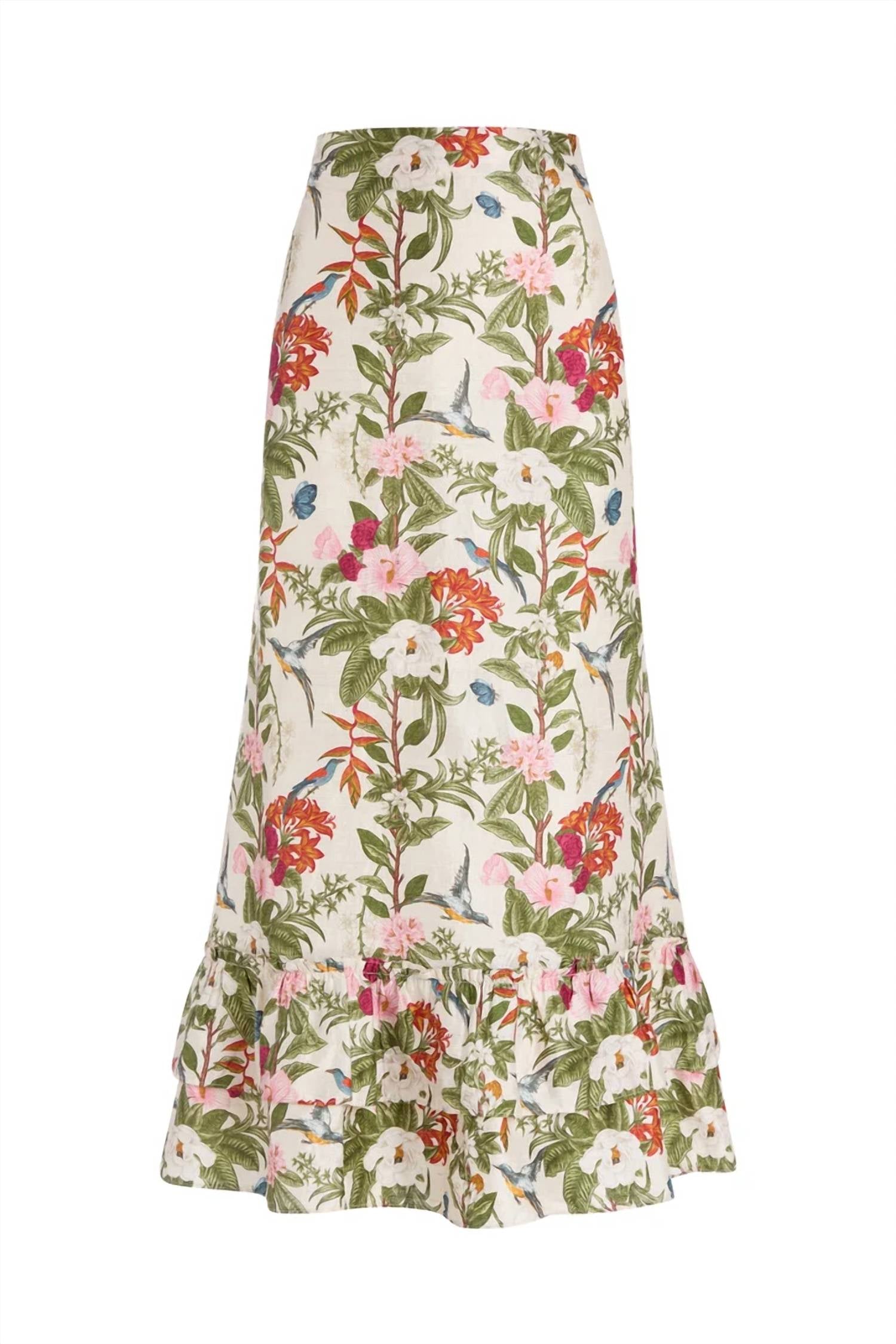 Coniglio - Cinch Back Midi Skirt
