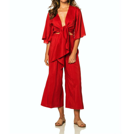 Soah - Women's Sunny Wrap Blouse