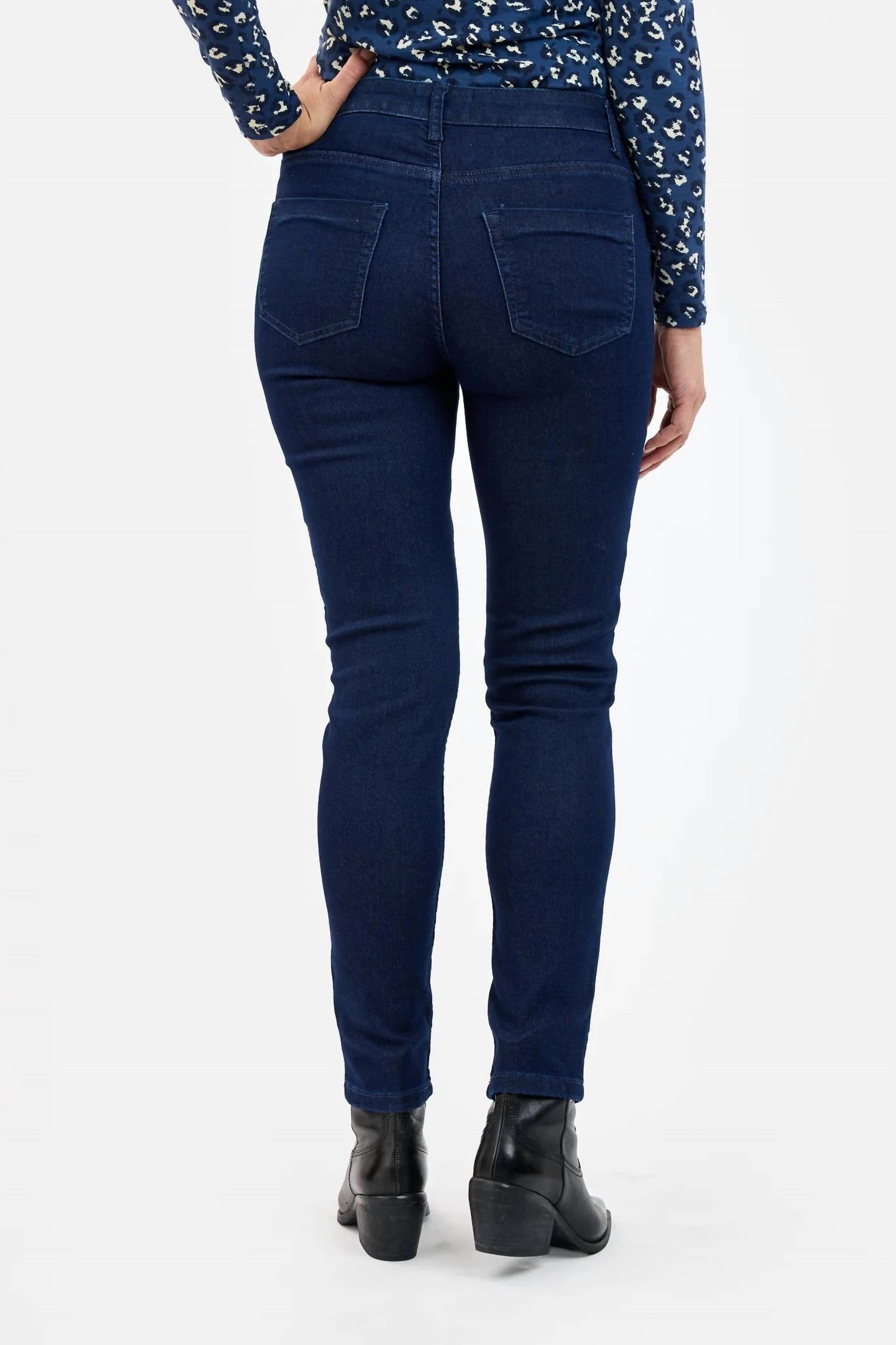 Jensen Women’s Stretch Denim Jeans in blue - women's jeans - alternate view