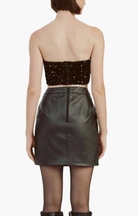 Bardot - ALEXIS VEGAN LEATHER SKIRT