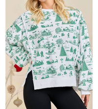 Mainstrip - Anabelle Holiday Toile Top