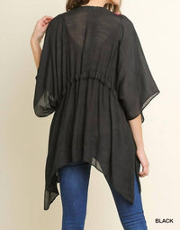 Umgee - Floral Embroided Kimono
