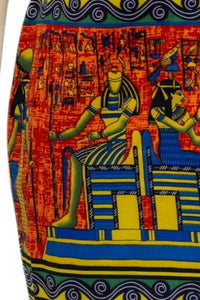 Michael K - Women's Egyptian Print Mini Dress