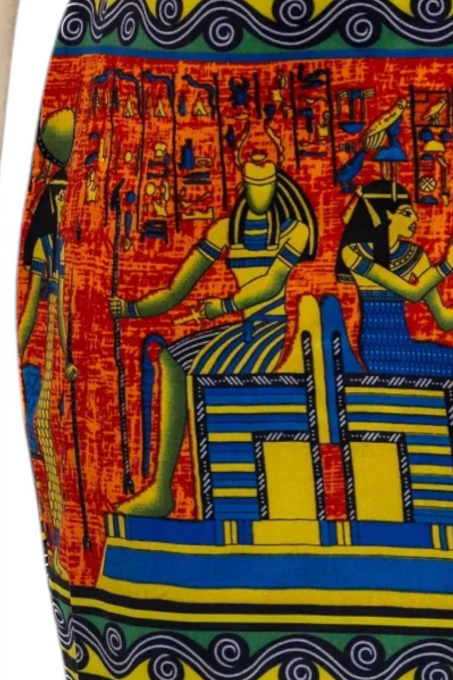 Michael K - Women's Egyptian Print Mini Dress