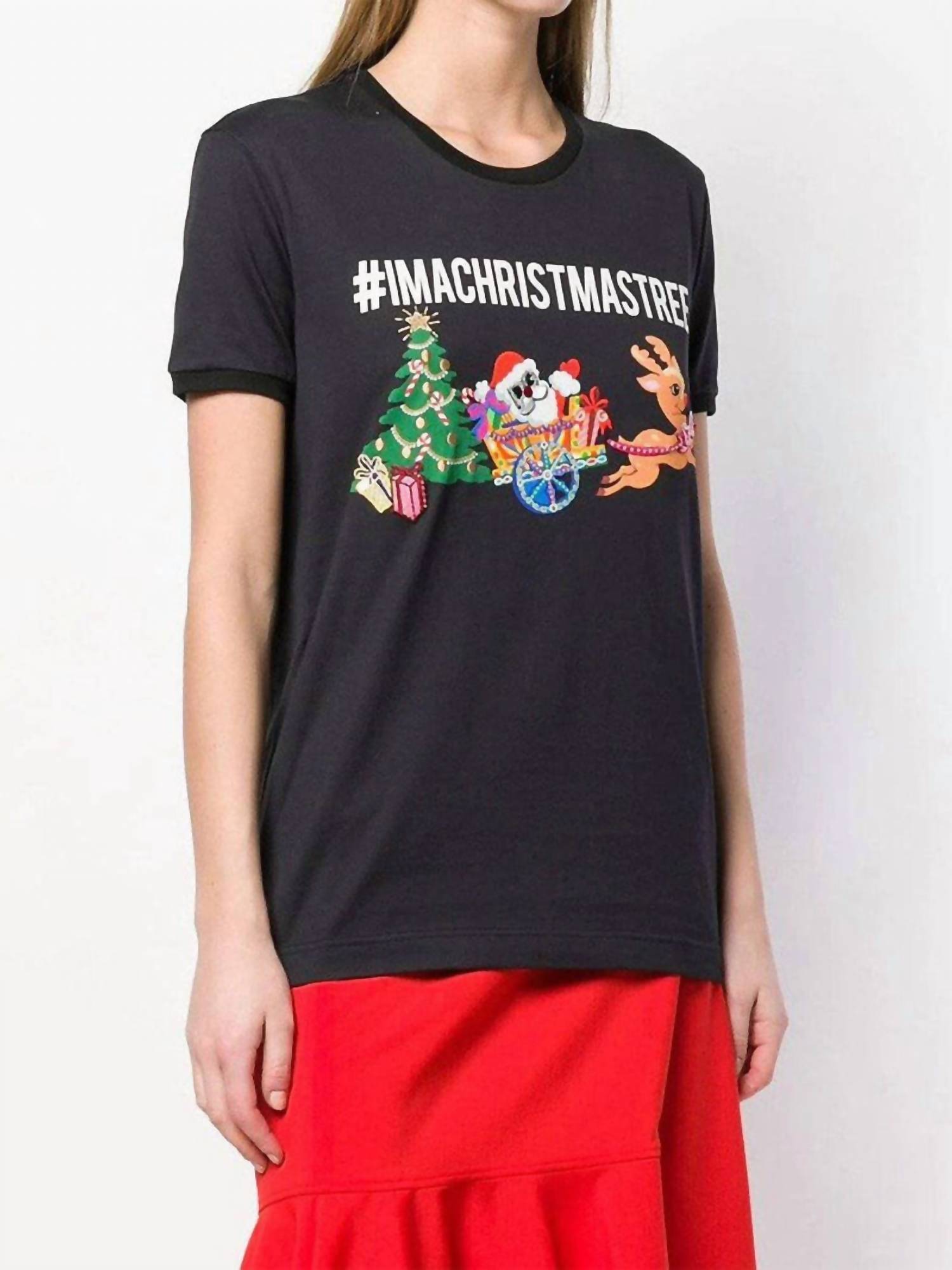 Dolce & Gabbana - Iamachristmastree Holiday Tee