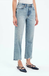 Daze - Straight-leg Cropped Jeans