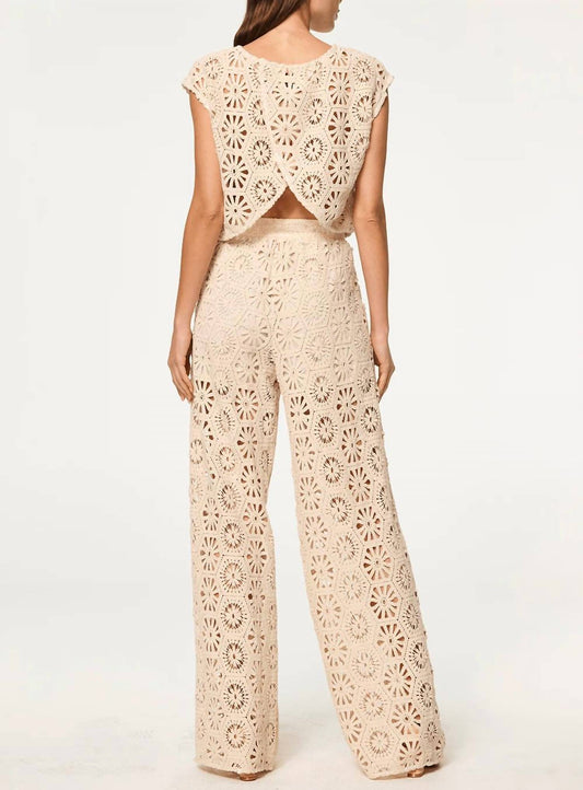 Misa Los Angeles - Terra Crochet Pants