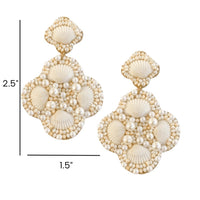 Gaby & Grace - Isla Seashell Earrings