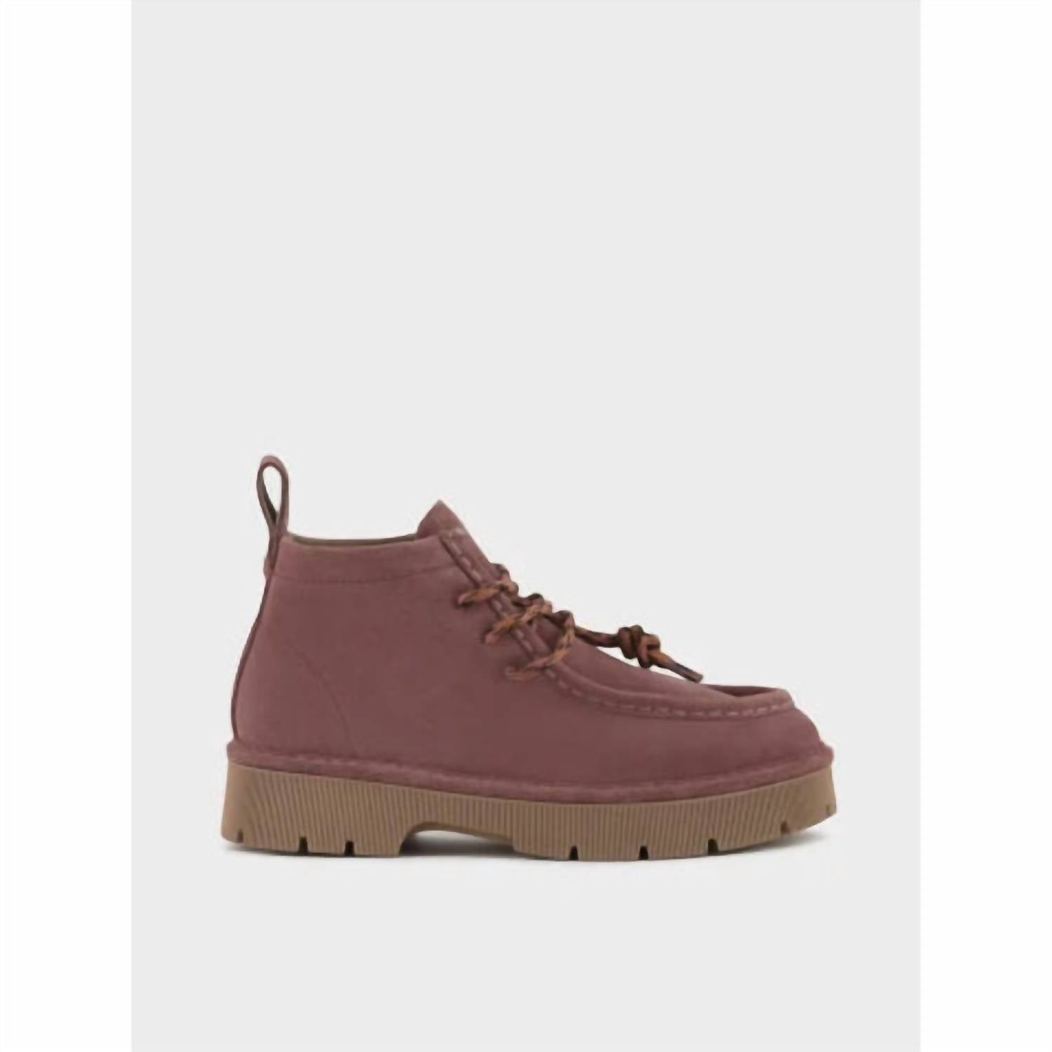 Panchic - Women's Desert Suede Shoe Boot