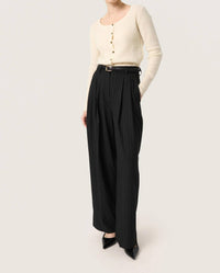 Soaked In Luxury - Tuesday Slim Fit Button Cardigan
