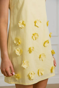 Lalavon - Getaway Glow Rose Mini Dress
