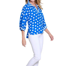 Multiples - Polka Dot Dolman Sleeve Top