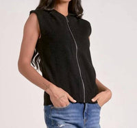 Elan - Bridgette Sleeveless Hoodie