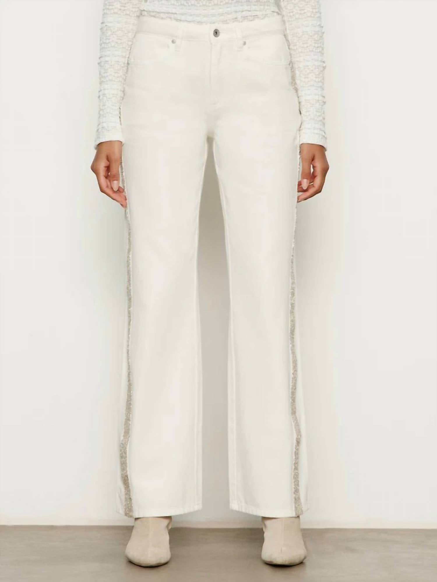 Sanctuary - Cadence Shimmer Stripe Jean