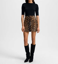 Veronica Beard - Emil Cashmere Ribbed Half-sleeve Pullover Sweater