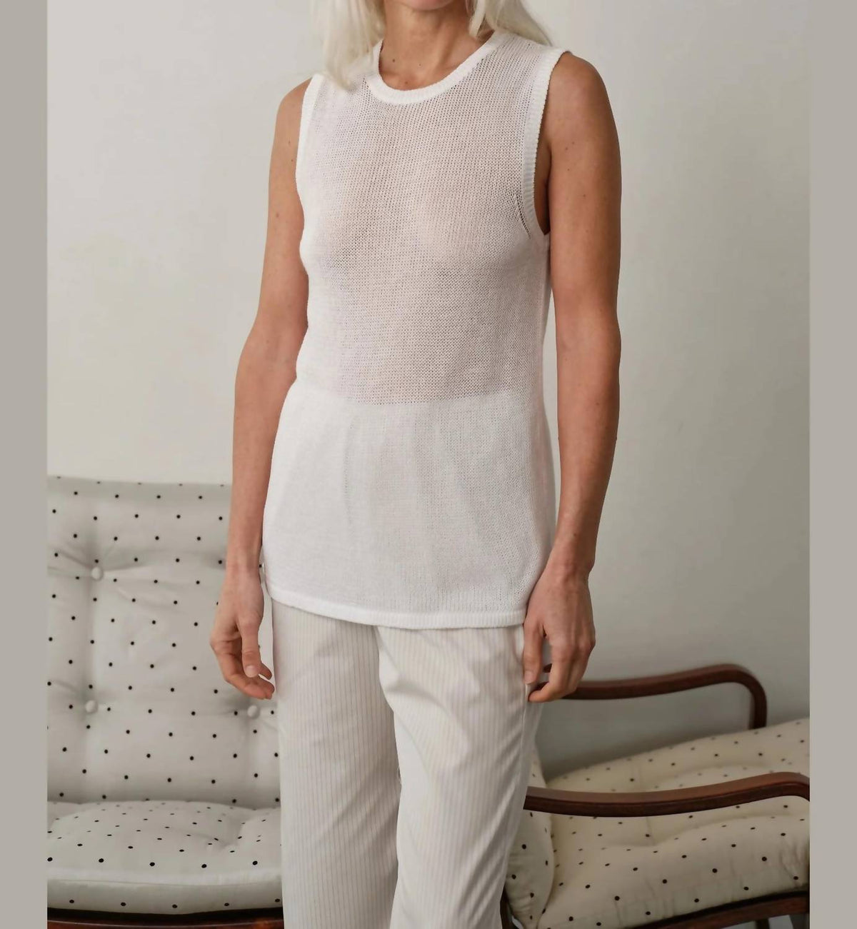 Donni. - Knit Shell Top