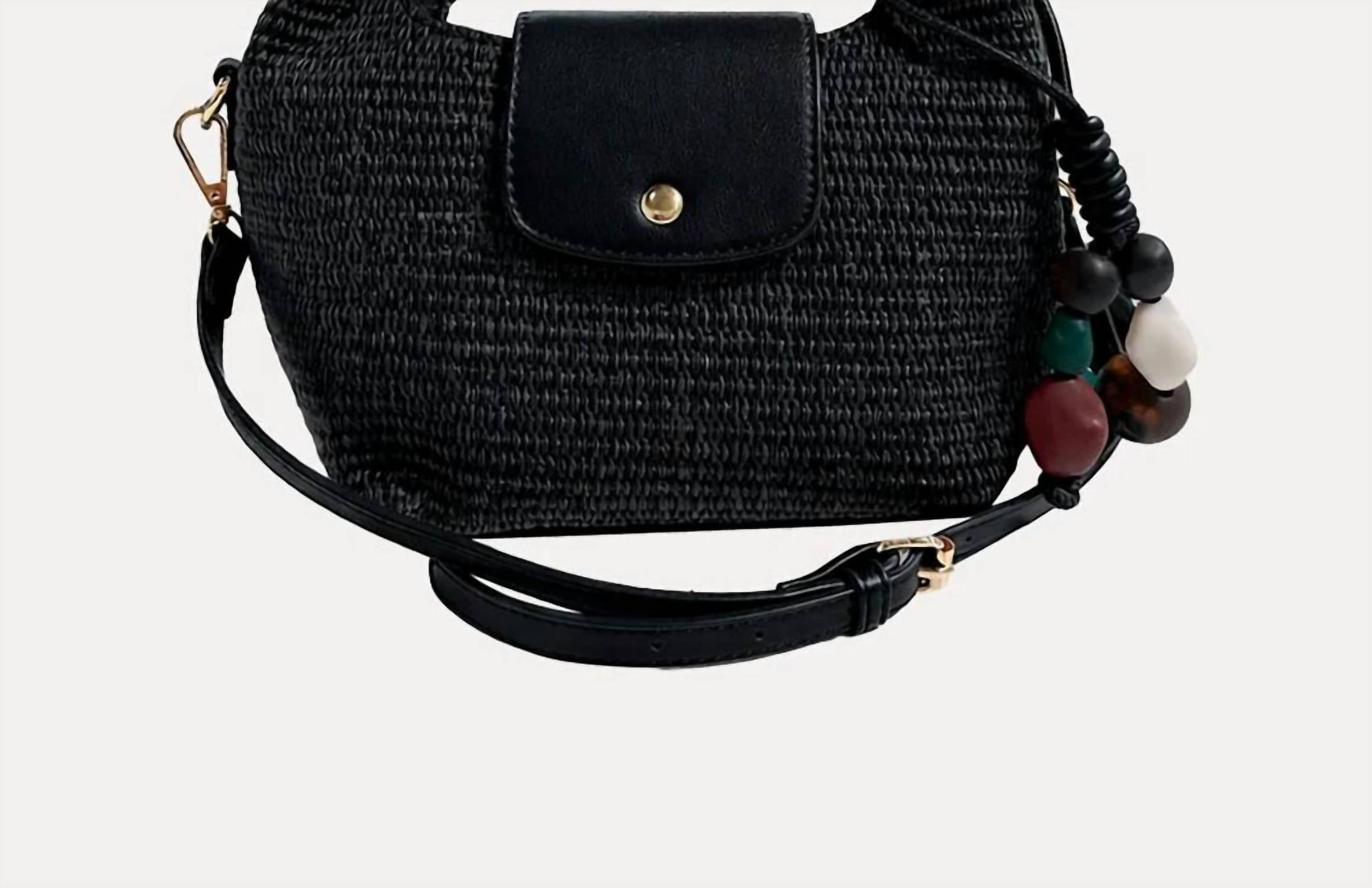 Ahdorned - Courtney Raffia Bag