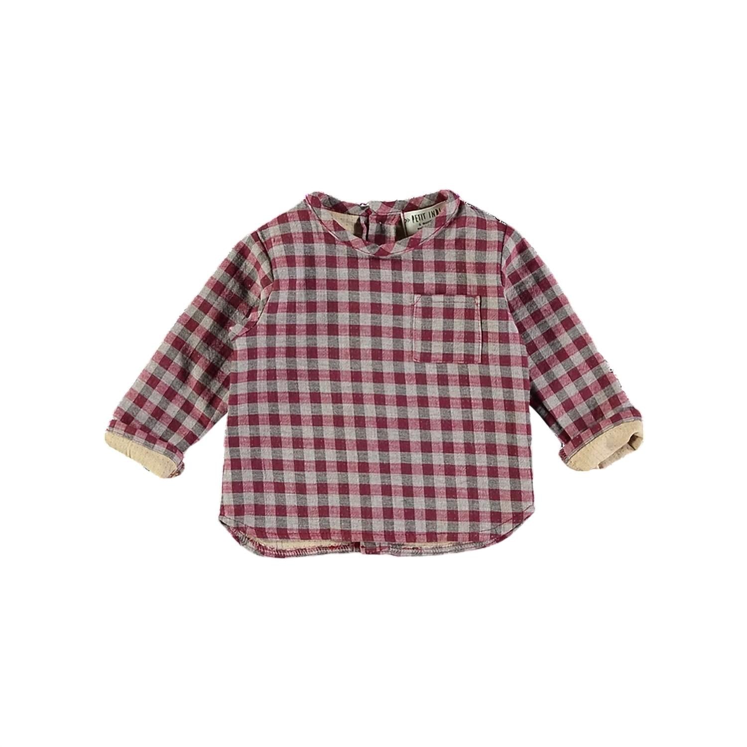 Petit Indi - Girls Front Pocket Top