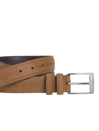 Johnston & Murphy - Men's Distressed Casual Belt
