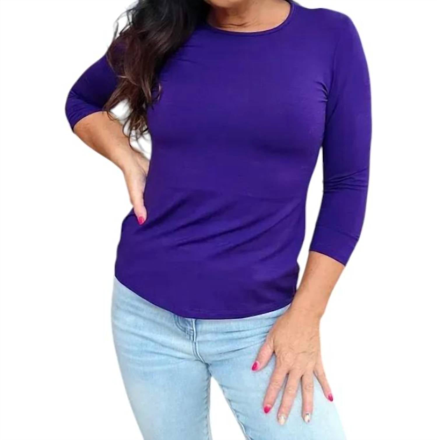 Pure Essence - 3/4 Sleeve Top