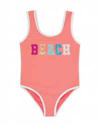 Feather 4 Arrow - Girl's Wave Break One-piece Swimsuit