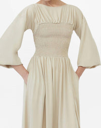 Dāl The Label - Smocked Midi Dress