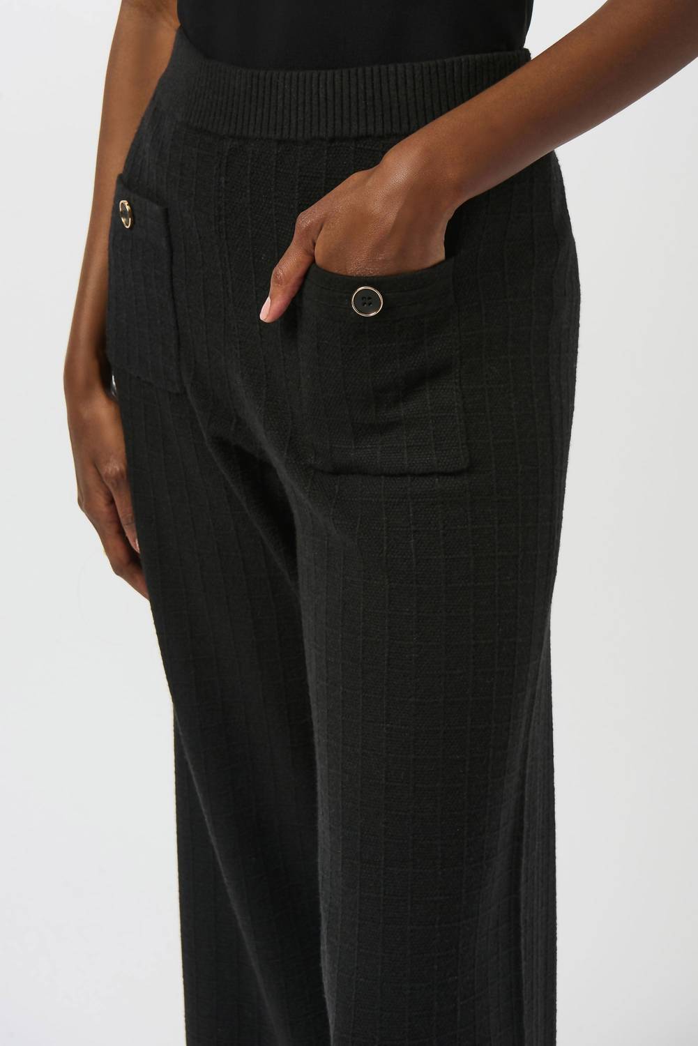 Joseph Ribkoff - Sweater Knit Straight Leg Pants