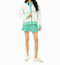 Addison Bay - Midweight Double Pique Billie Full Zip Sweatshirt
