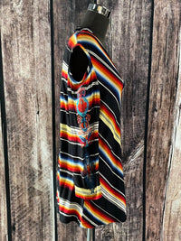 Cold Shoulder Serape Top