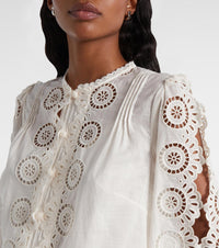 Zimmermann - Lucky Embroidered Blouse