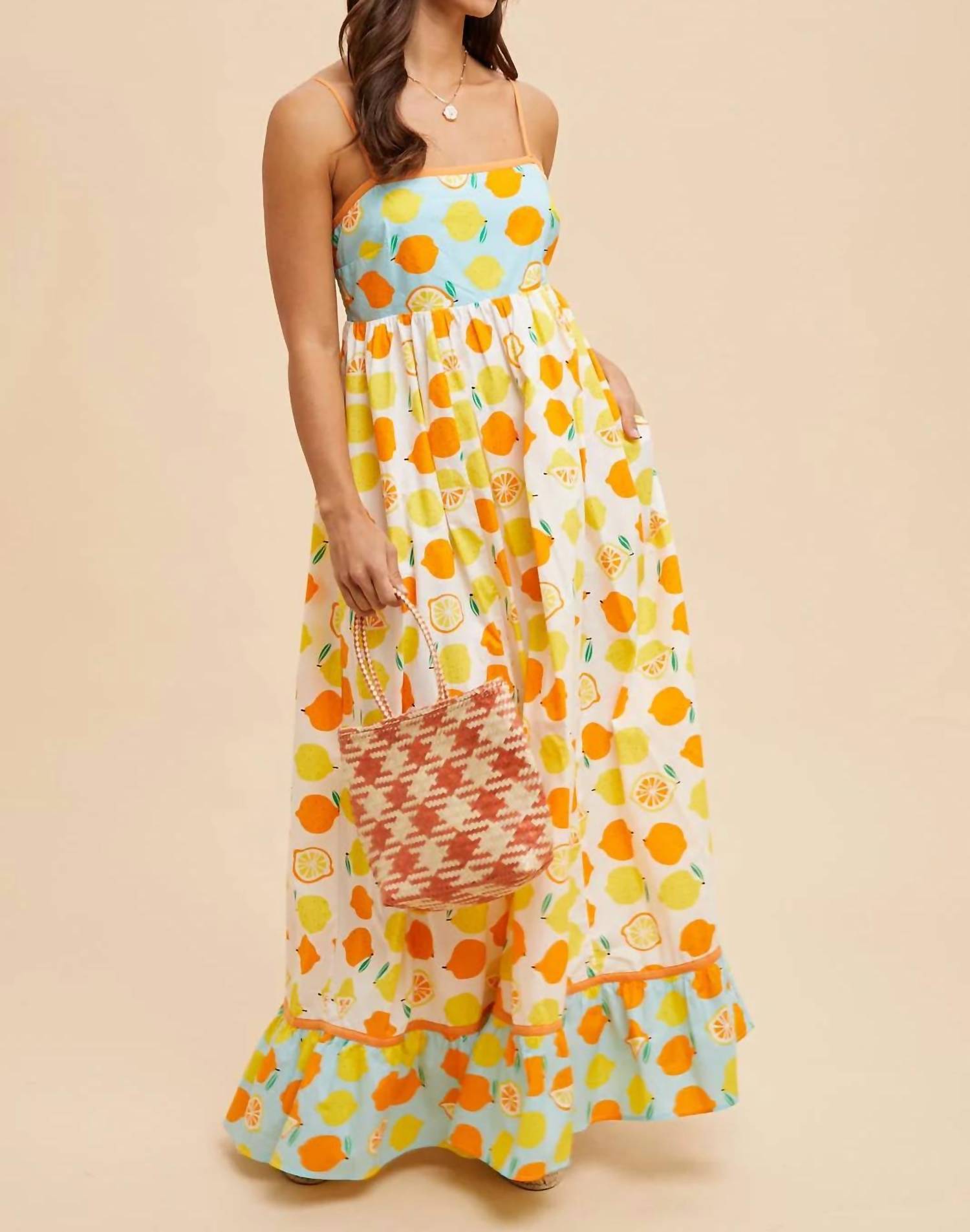 In-Loom - Smoked Back Maxi Dress
