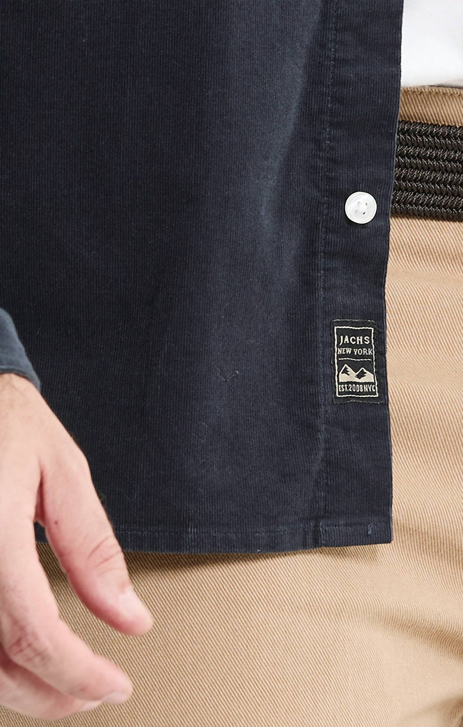 Jachs New York - Long Sleeve Corduroy Button-down Shirt