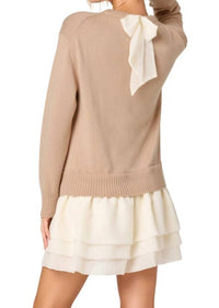 Astr - Kalyn Mixed Media Dress