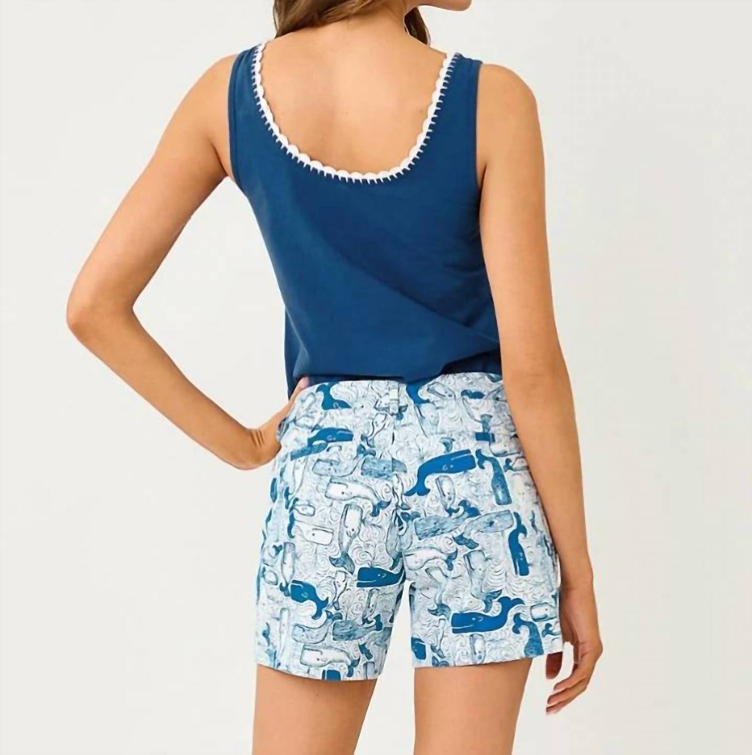 Lilly Pulitzer - GABBIE CROCHET TRIMMED KNIT TOP