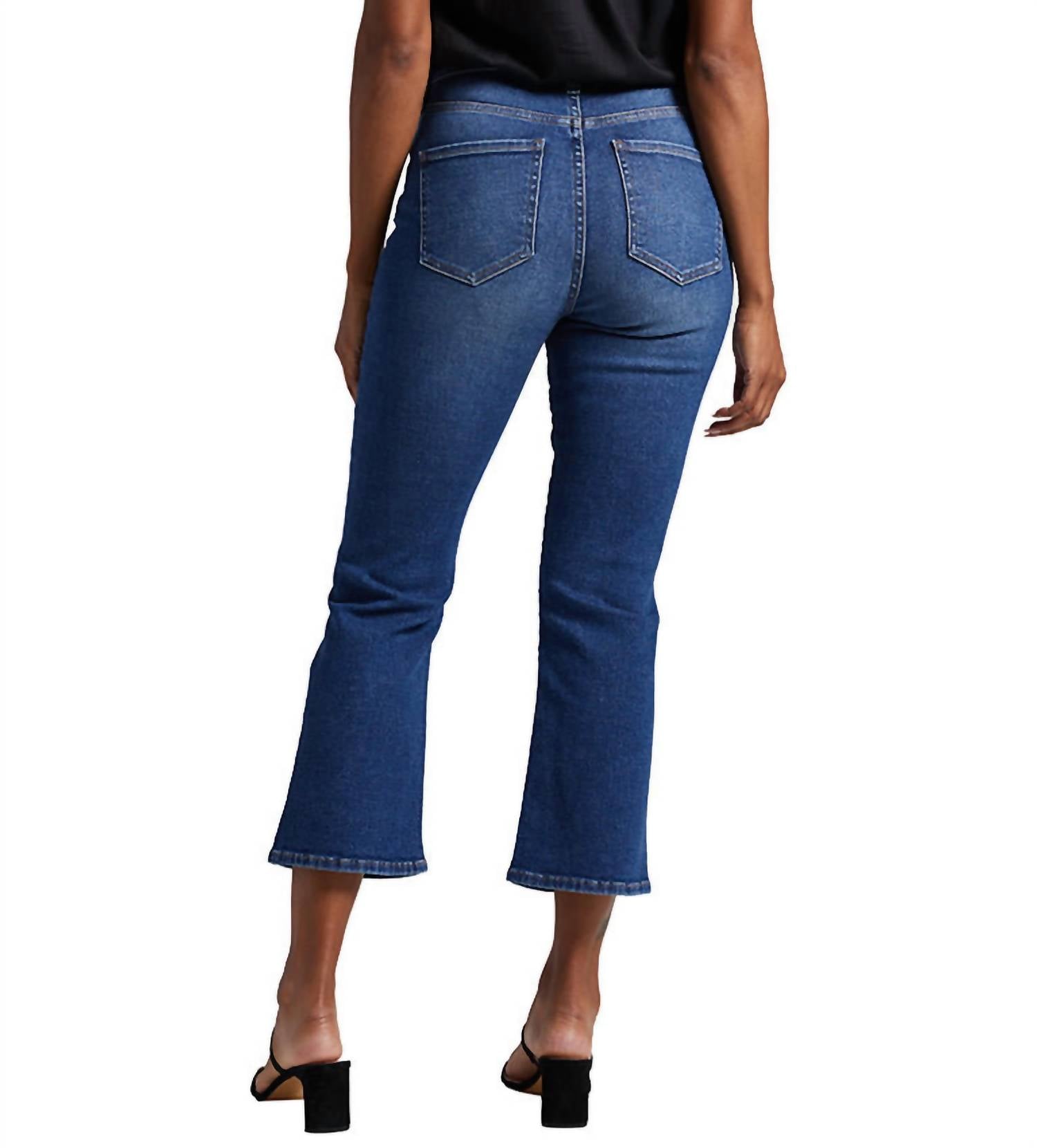 Jag - Phoebe Cropped Bootcut Jeans