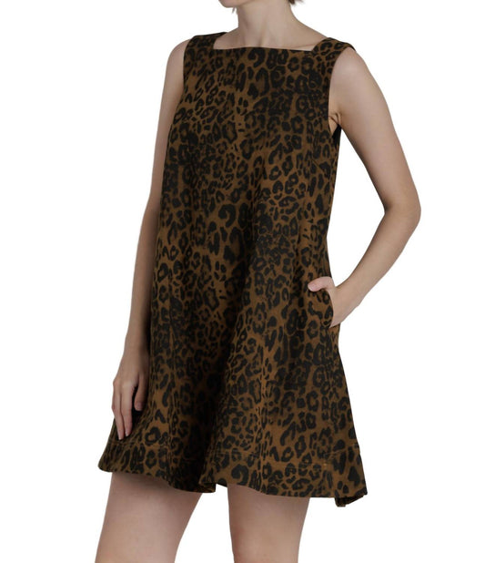 Aureum - Leopard Mini Dress