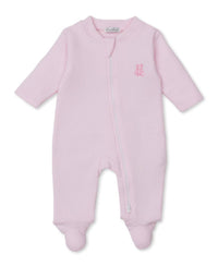 Kissy Kissy - Kid's Teddy Bear Time Jacquard Zip Footie