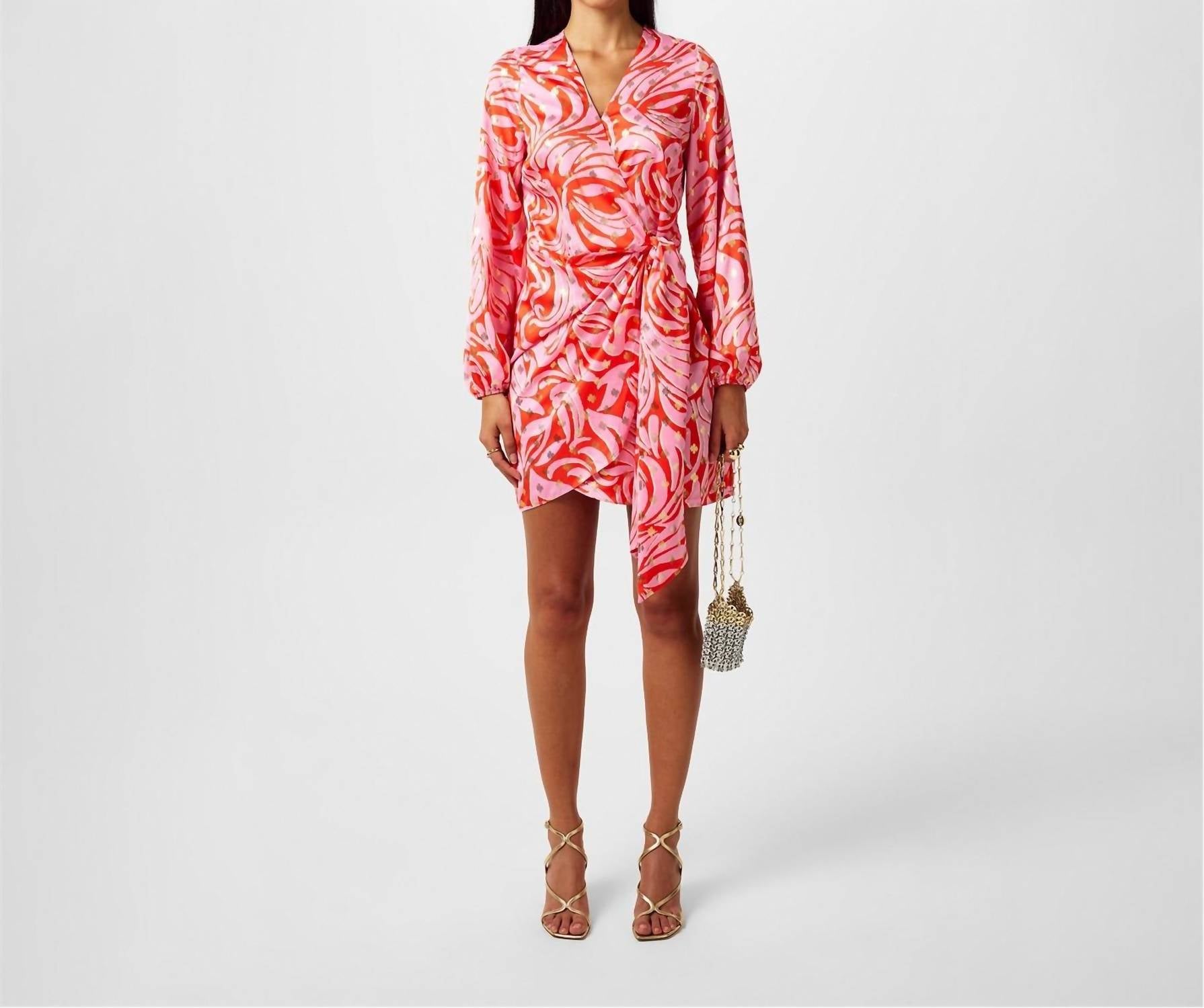 Never Fully Dressed - Vienna Mini Wrap Dress