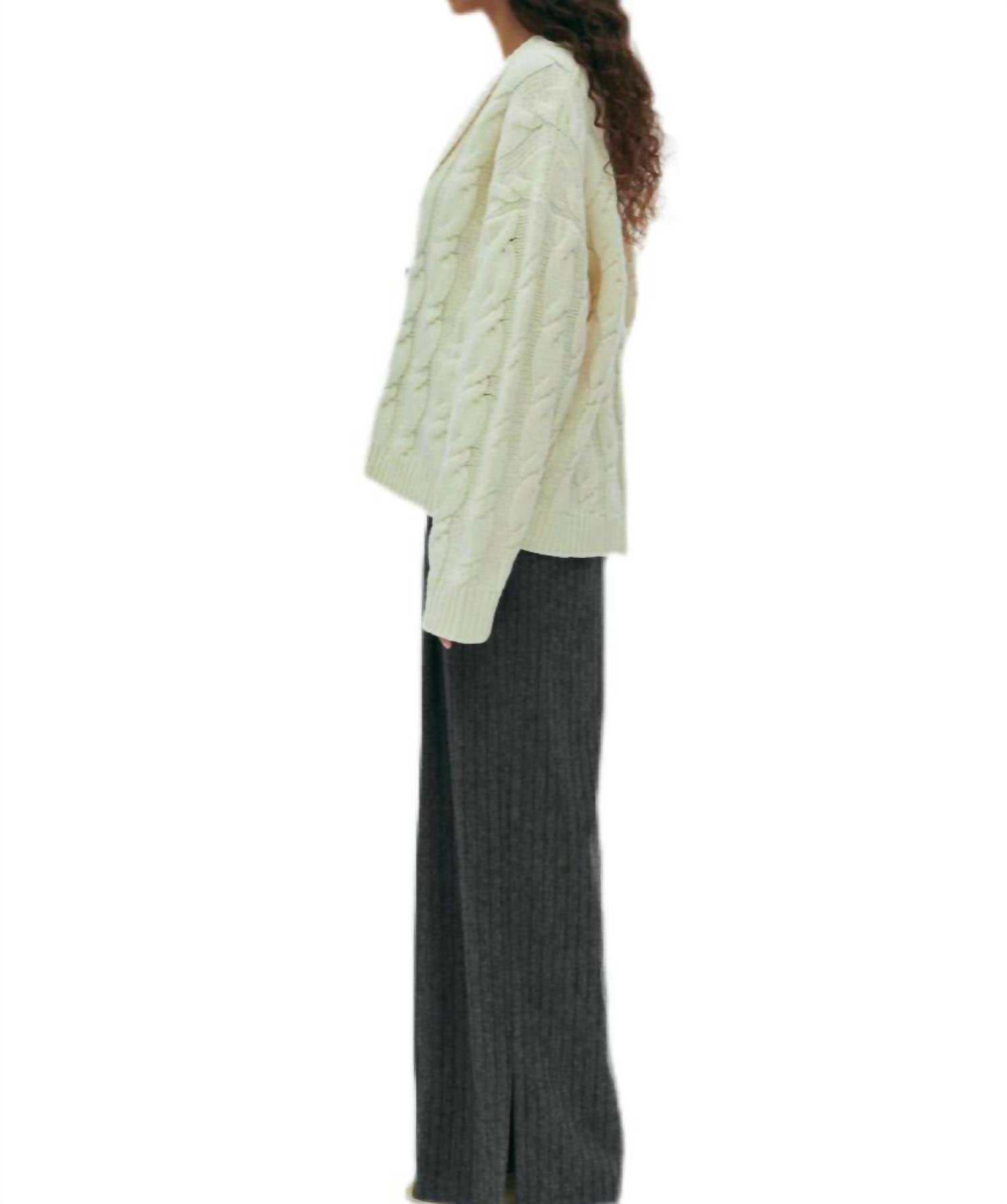 The Garment - Como Cable Cardigan
