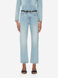 Frame - Vertical Crop Straight Leg Jean