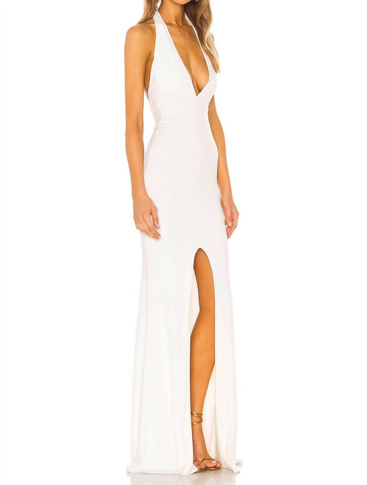 Nookie - Diaz Sequin Halter Maxi Gown