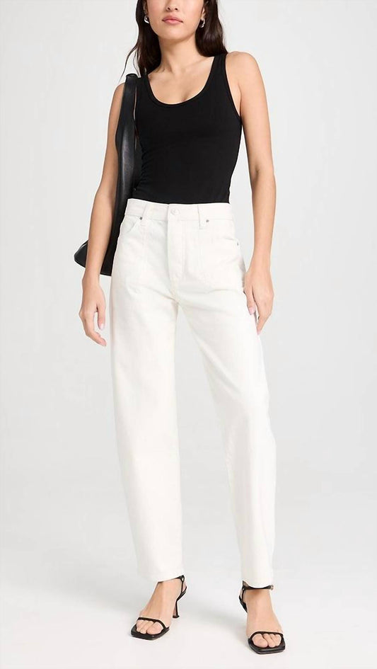 Paige - Alexis Tonal Slight Barrel Jeans